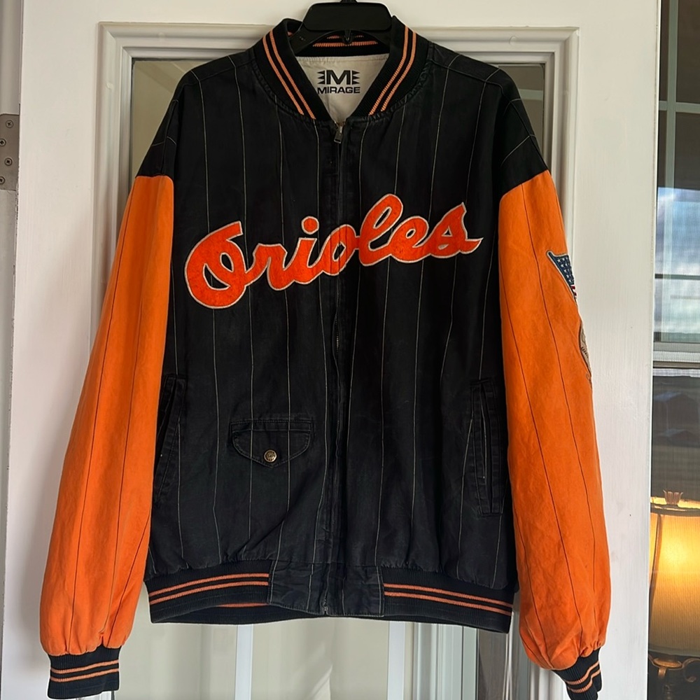 MIRAGE Vintage Cooperstown Collection Baltimore Orioles Reversible Jacket